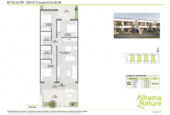 Bungalow - Nouvelle construction - Alhama de Murcia - Alhama de Murcia
