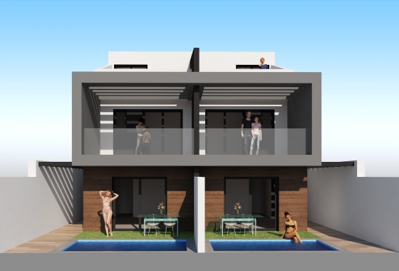 Maison de ville - Nouvelle construction - San Javier - San Javier
