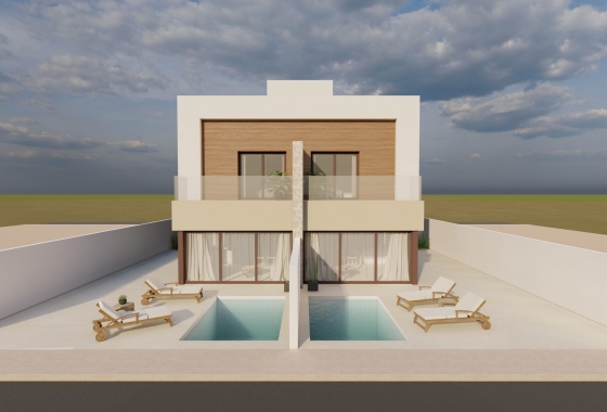Maison de ville - Nouvelle construction - Santiago de la Ribera - Santiago de la Ribera