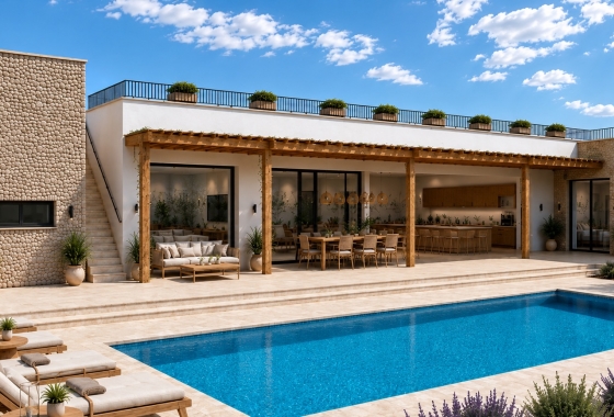 Villa - Nouvelle construction - Cabo de Palos - Cabo de Palos