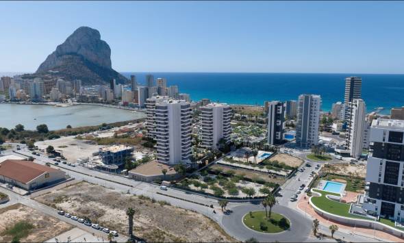 Exklusives Wohnresort in Calpe mit Meerblick