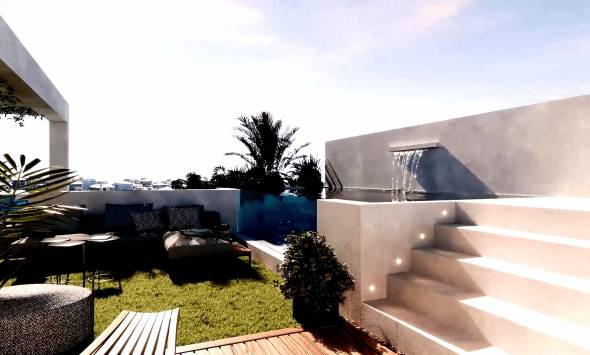 Wohnanlage in Torrevieja mit Meerblick