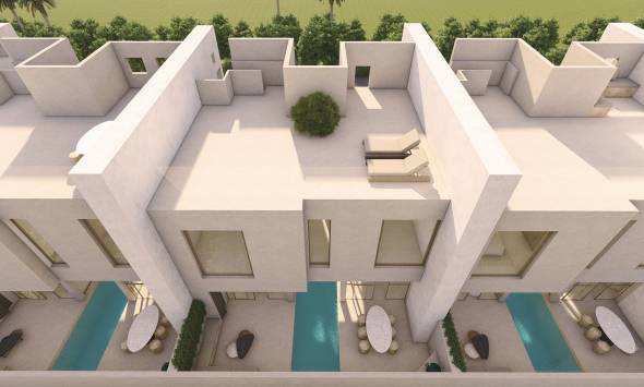 Reihenhaus in Formentera del Segura mit privatem Pool
