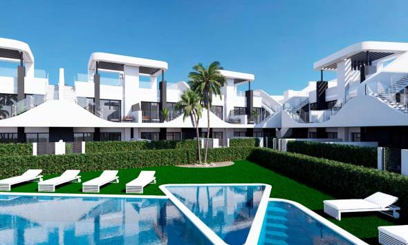 Bungalows in San Fulgencio mit Garten und Gemeinschaftspool