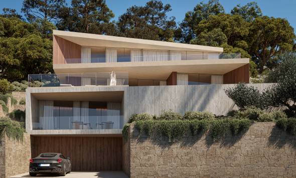 Luxusvilla in Benissa mit Meerblick