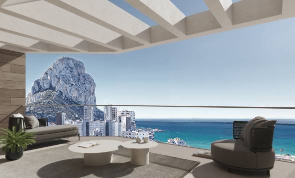 Appartements et Penthouses à Calpe avec Vue sur la Mer