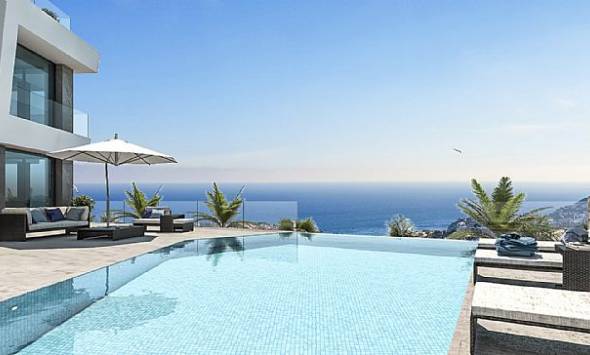 Exklusive Villen in Calpe mit Meerblick