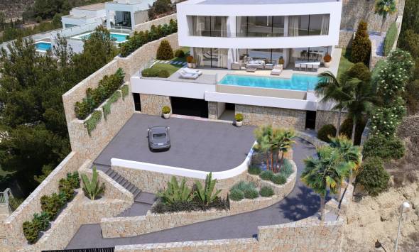 Exklusive Villa in Calpe mit Meerblick