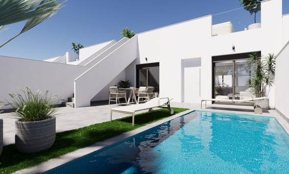Reihenhäuser in Torre-Pacheco mit privatem Pool