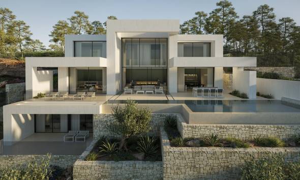 Villa de luxe à Jávea avec vue sur la mer