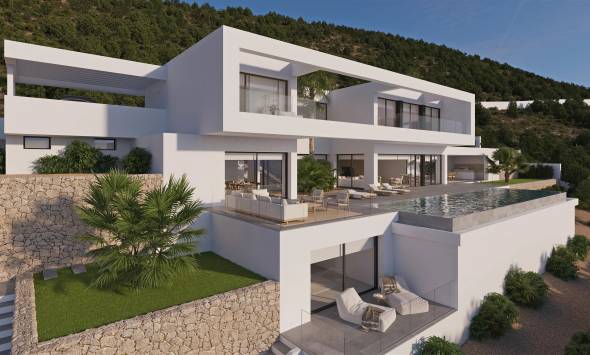 Luxusvilla in Benisa mit Meerblick
