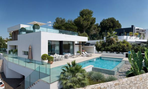 Exklusive Villa in Moraira mit Meerblick