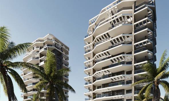 Apartments und Penthäuser in Calpe mit Meerblick