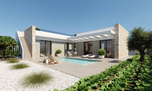 Freistehende Chalets im Hacienda del Alamo Golf