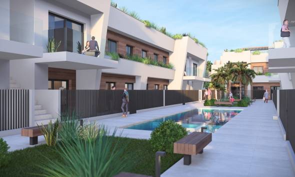 Bungalows in Torre-Pacheco mit Gemeinschaftspool
