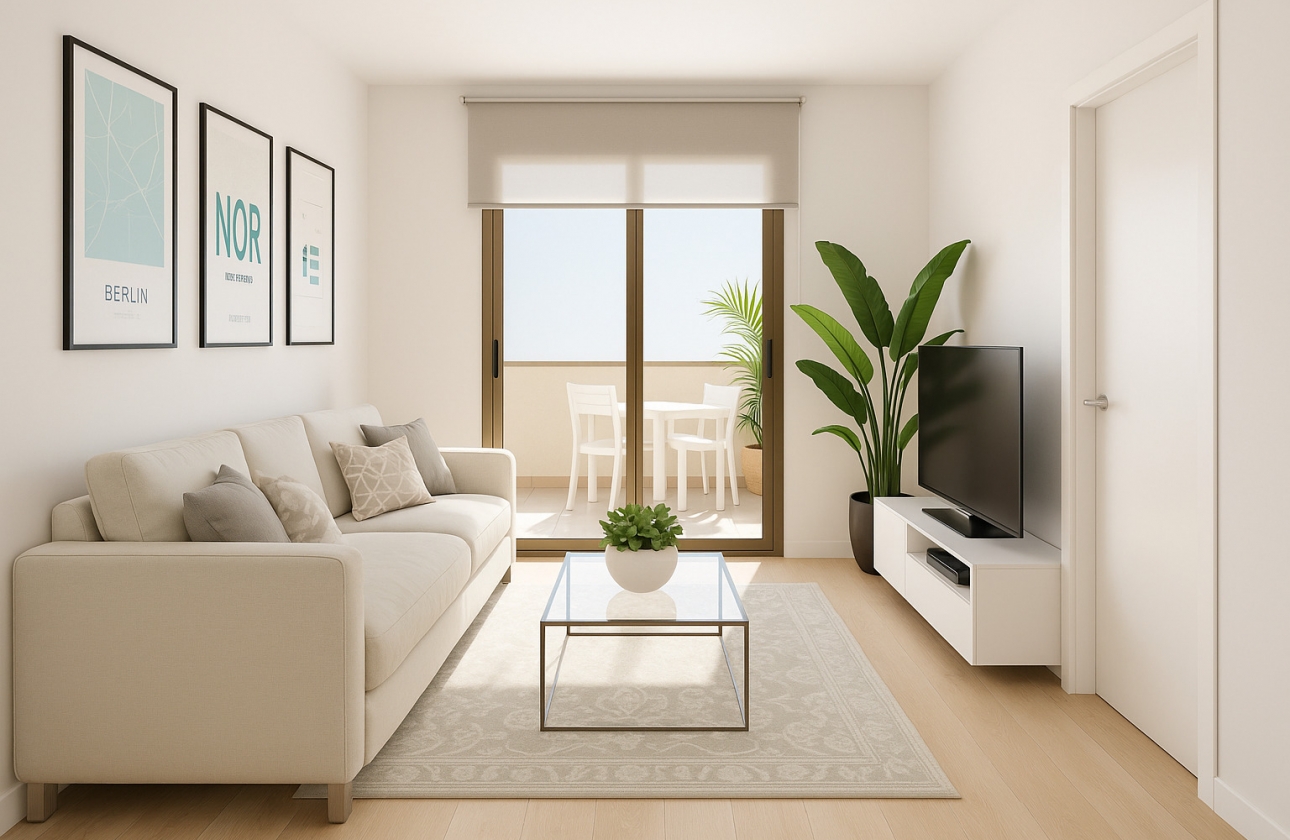 Obra nueva - Apartamento - Puerto De Mazarron