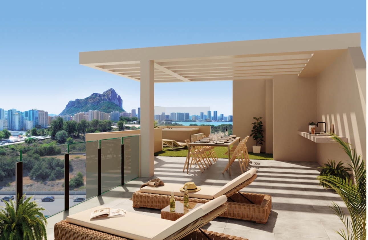 Obra nueva - Apartamento - Calpe