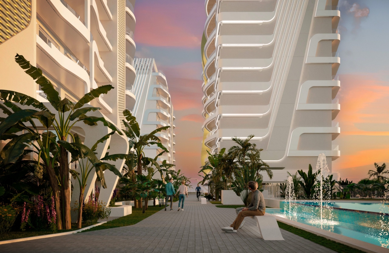 Obra nueva - Apartamento - La Manga del Mar Menor