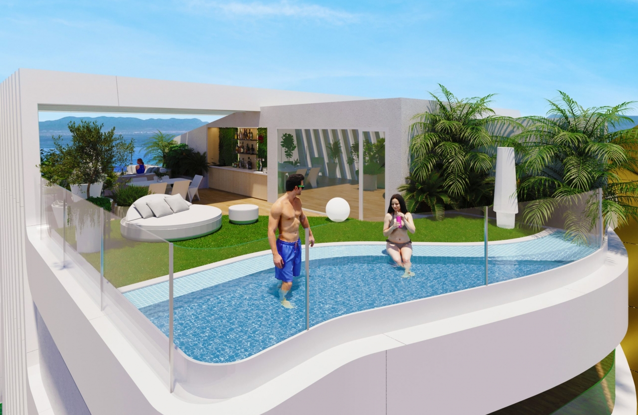 Obra nueva - Apartamento - La Manga del Mar Menor