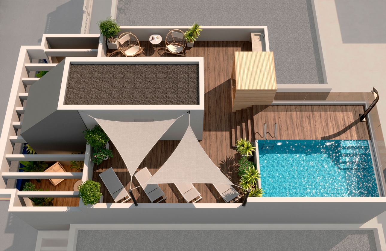Obra nueva - Apartamento - Torrevieja