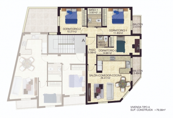 New Build - Apartment - Jacarilla