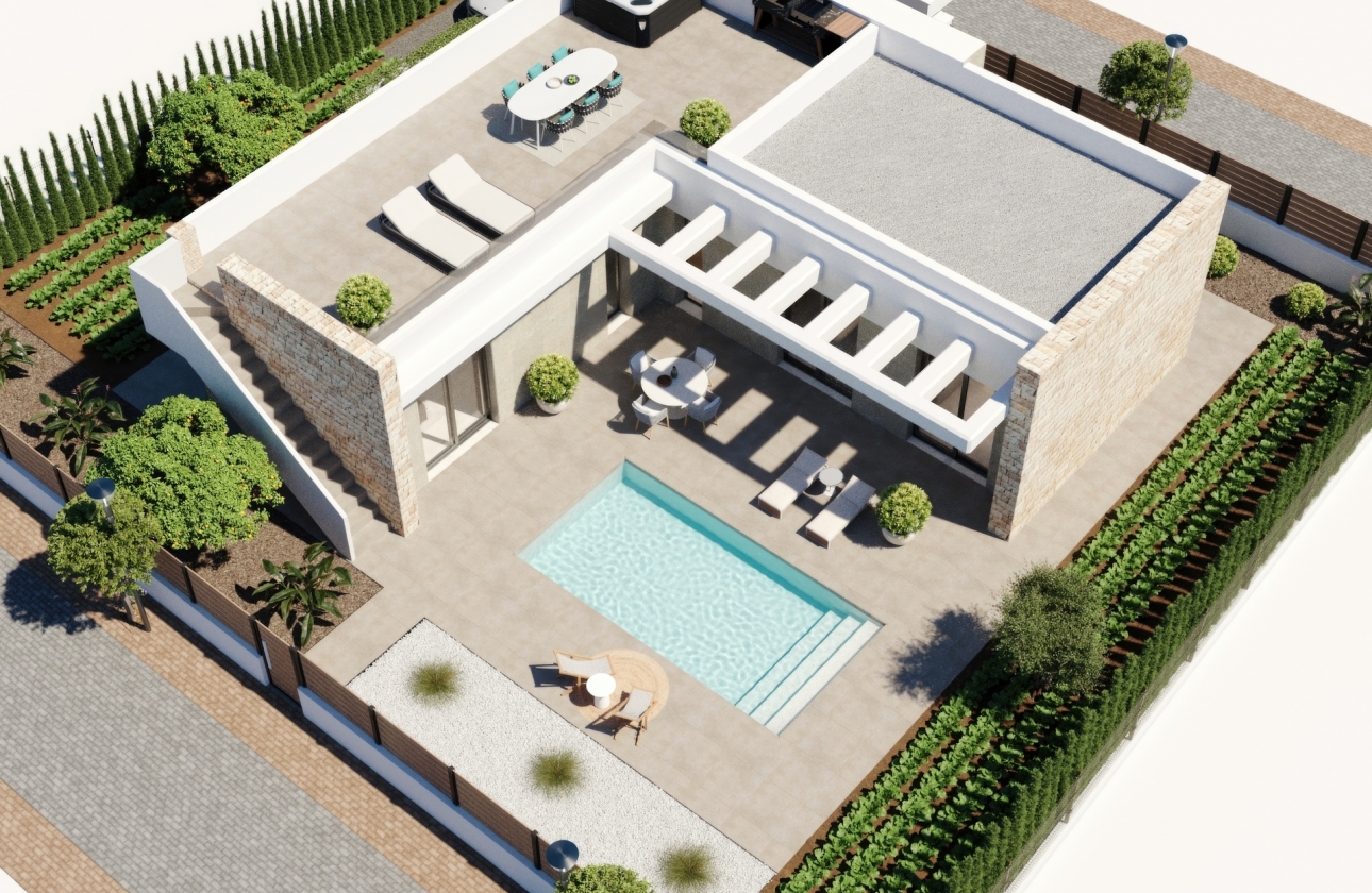 Obra nueva - Adosado - Hacienda del Alamo Golf