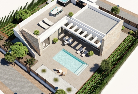 Obra nueva - Adosado - Hacienda del Alamo Golf