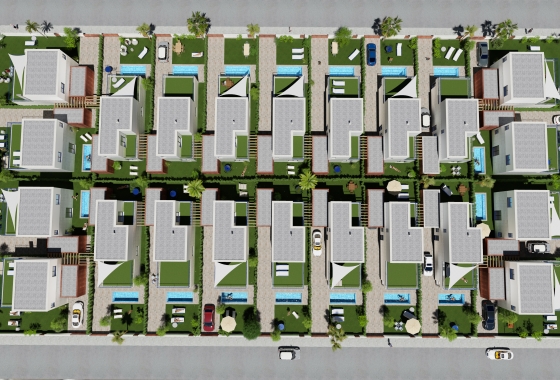 Nouvelle construction - Maison de ville - Los Alcazares