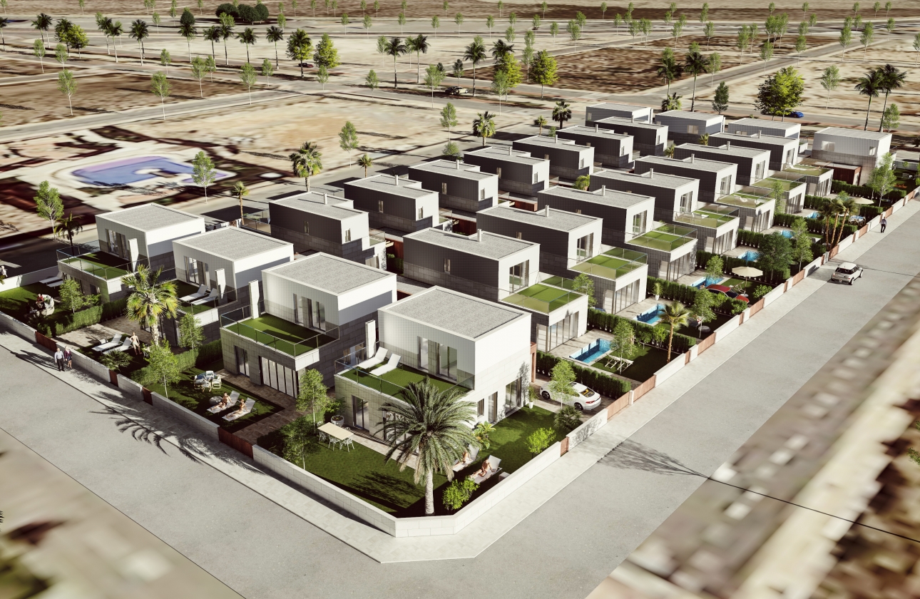 Nouvelle construction - Maison de ville - Los Alcazares