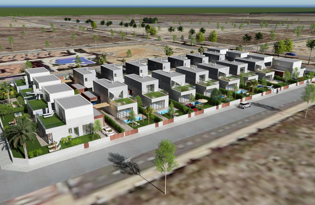 Nouvelle construction - Maison de ville - Los Alcazares