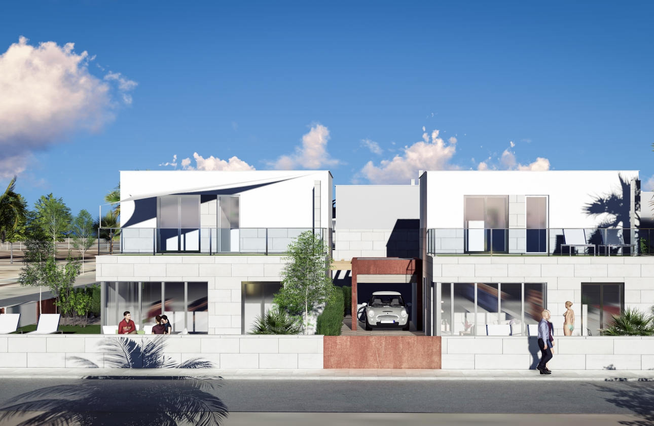 Nouvelle construction - Maison de ville - Los Alcazares