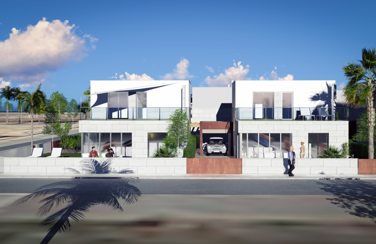 Nouvelle construction - Maison de ville - Los Alcazares