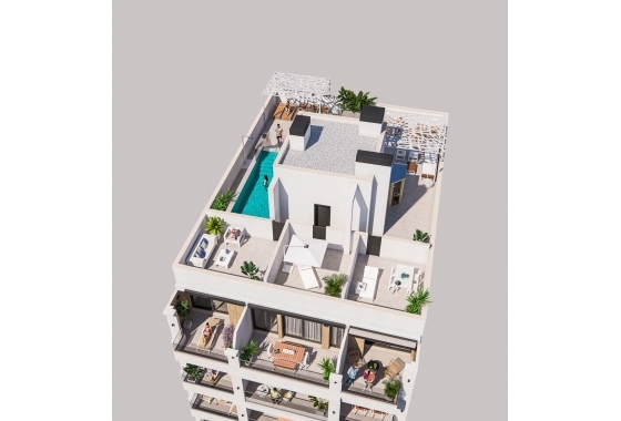 New Build - Apartment - Torrevieja