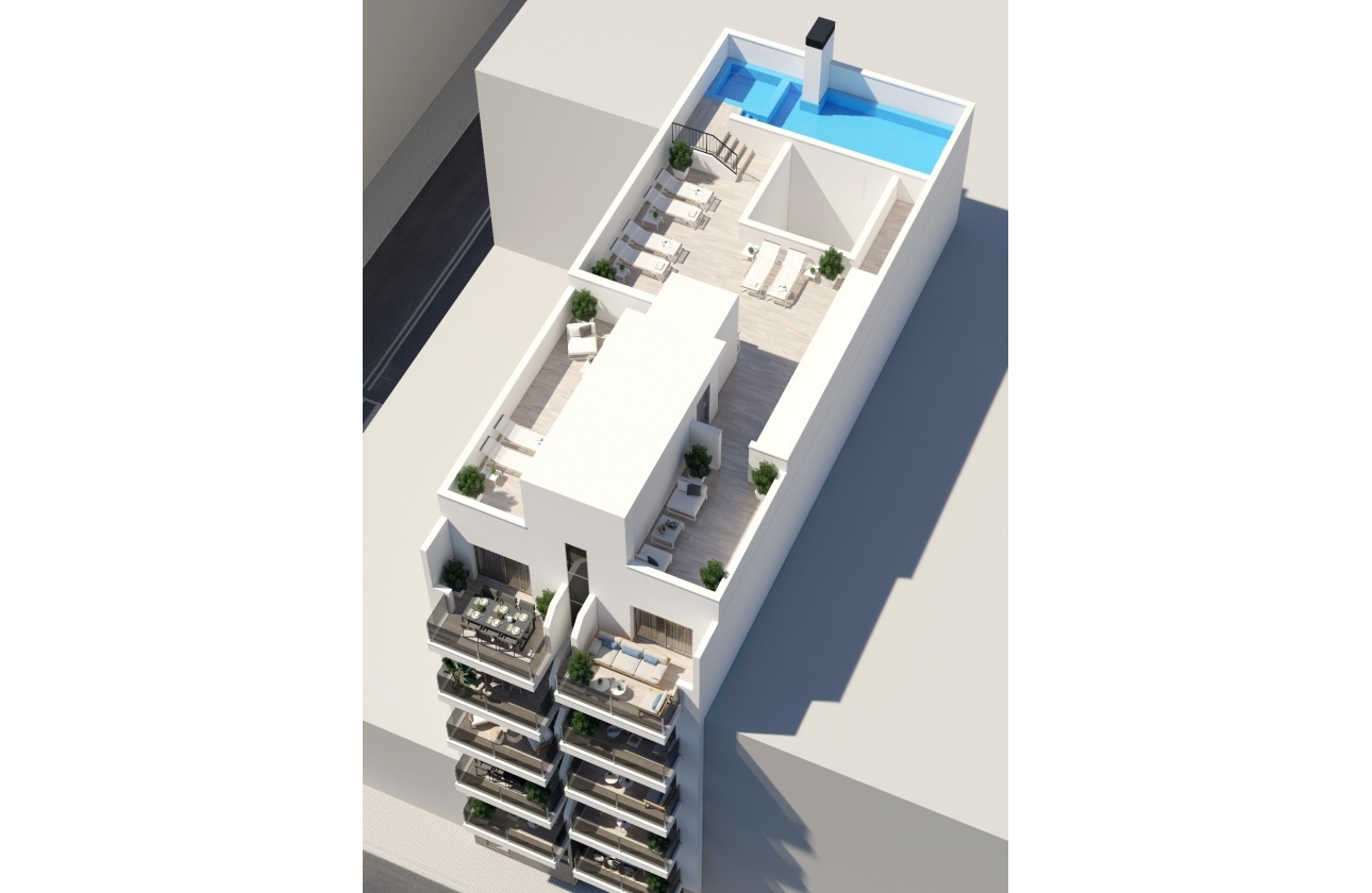 Neue Gebäude - Wohnung - Torrevieja