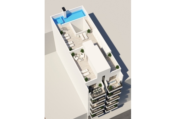 Neue Gebäude - Wohnung - Torrevieja