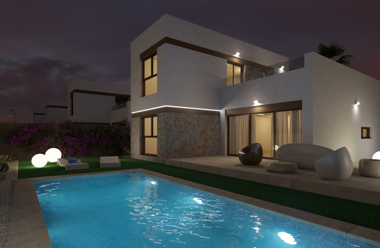 Nouvelle construction - Maison de ville - La Finca Golf