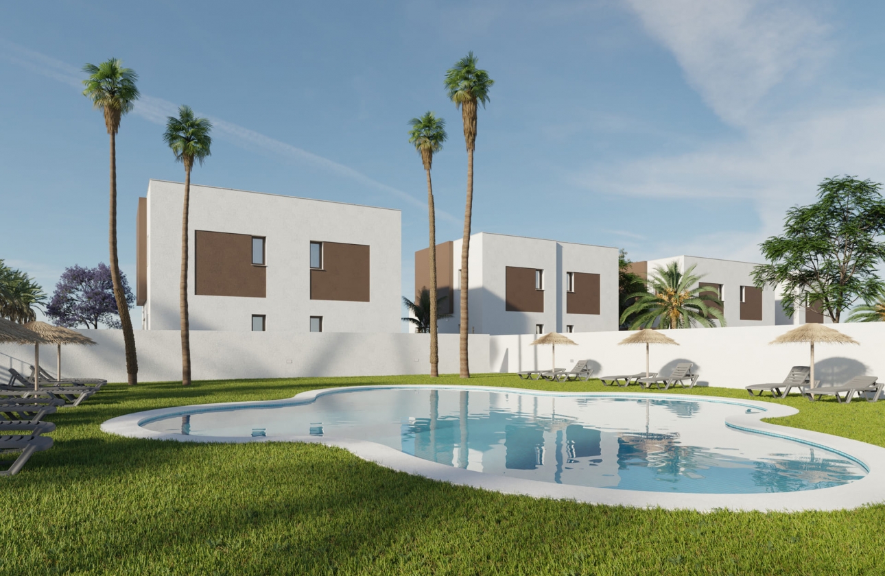 Nouvelle construction - Maison de ville - Elche