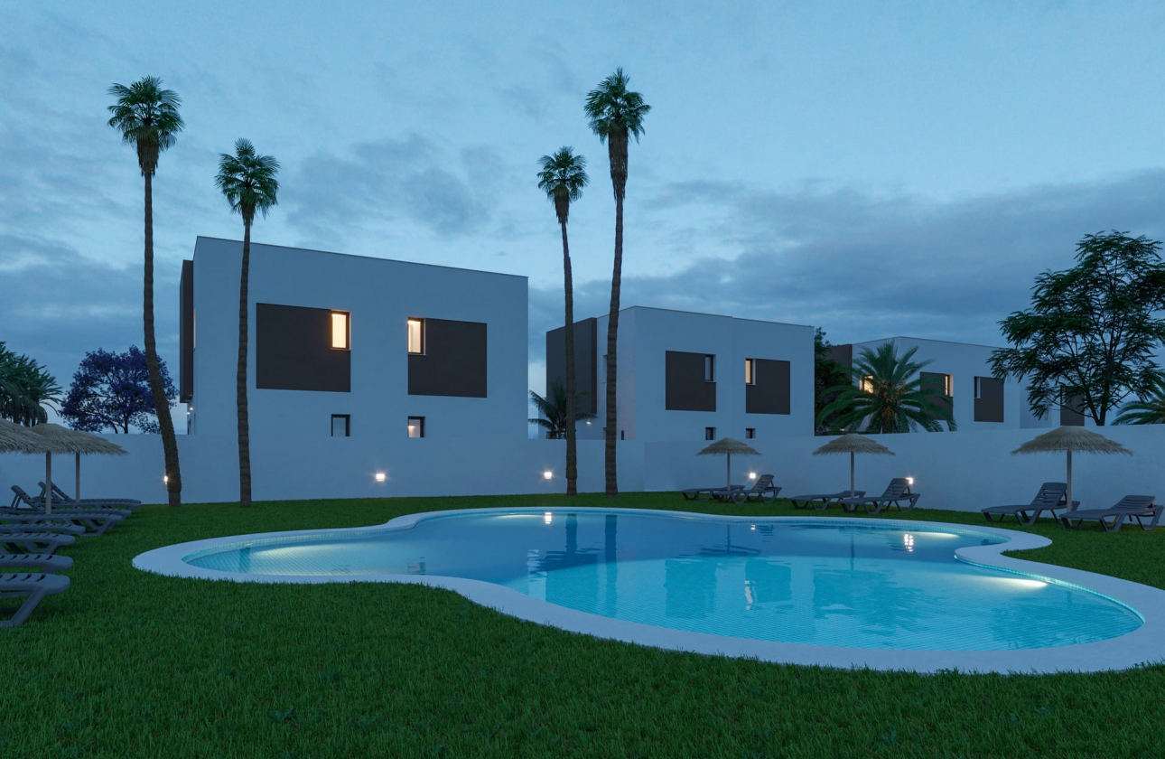 Nouvelle construction - Maison de ville - Elche