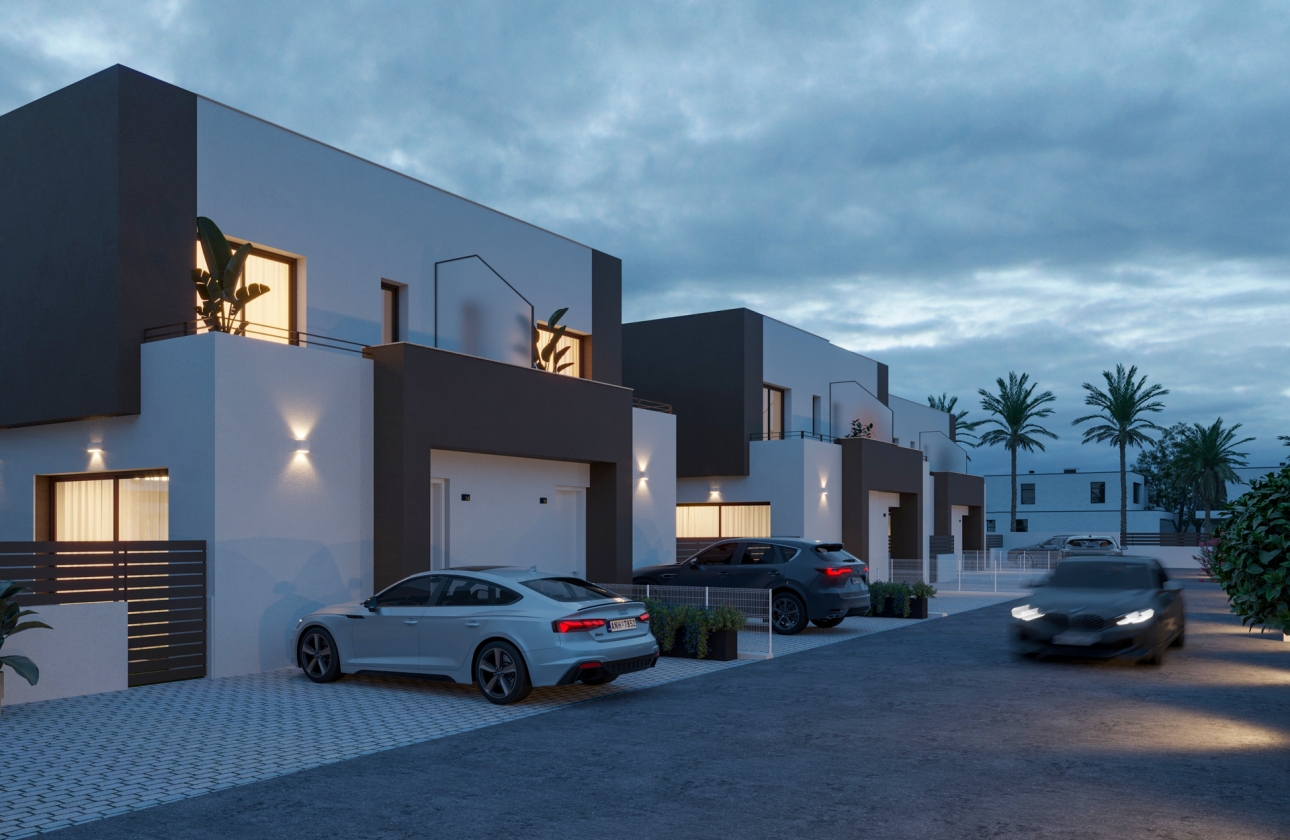Nouvelle construction - Maison de ville - Elche