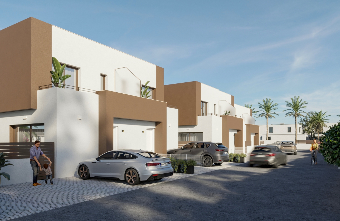 Nouvelle construction - Maison de ville - Elche