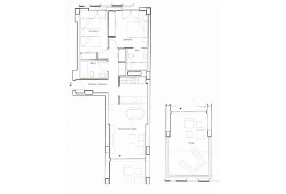 Resale - Apartment - Dehesa de campoamor - Campoamor