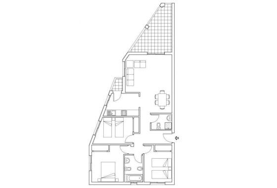 Resale - Apartment - Orihuela Costa - Campoamor