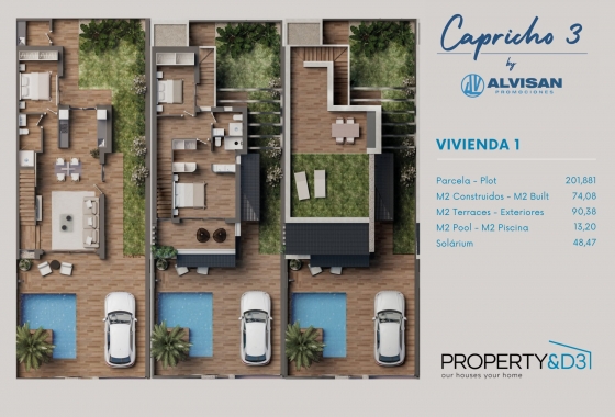 Obra nueva - Villa - San Pedro del Pinatar