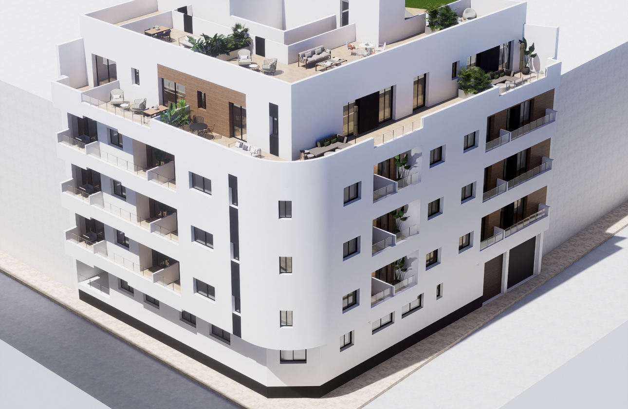 Neue Gebäude - Wohnung - Torrevieja
