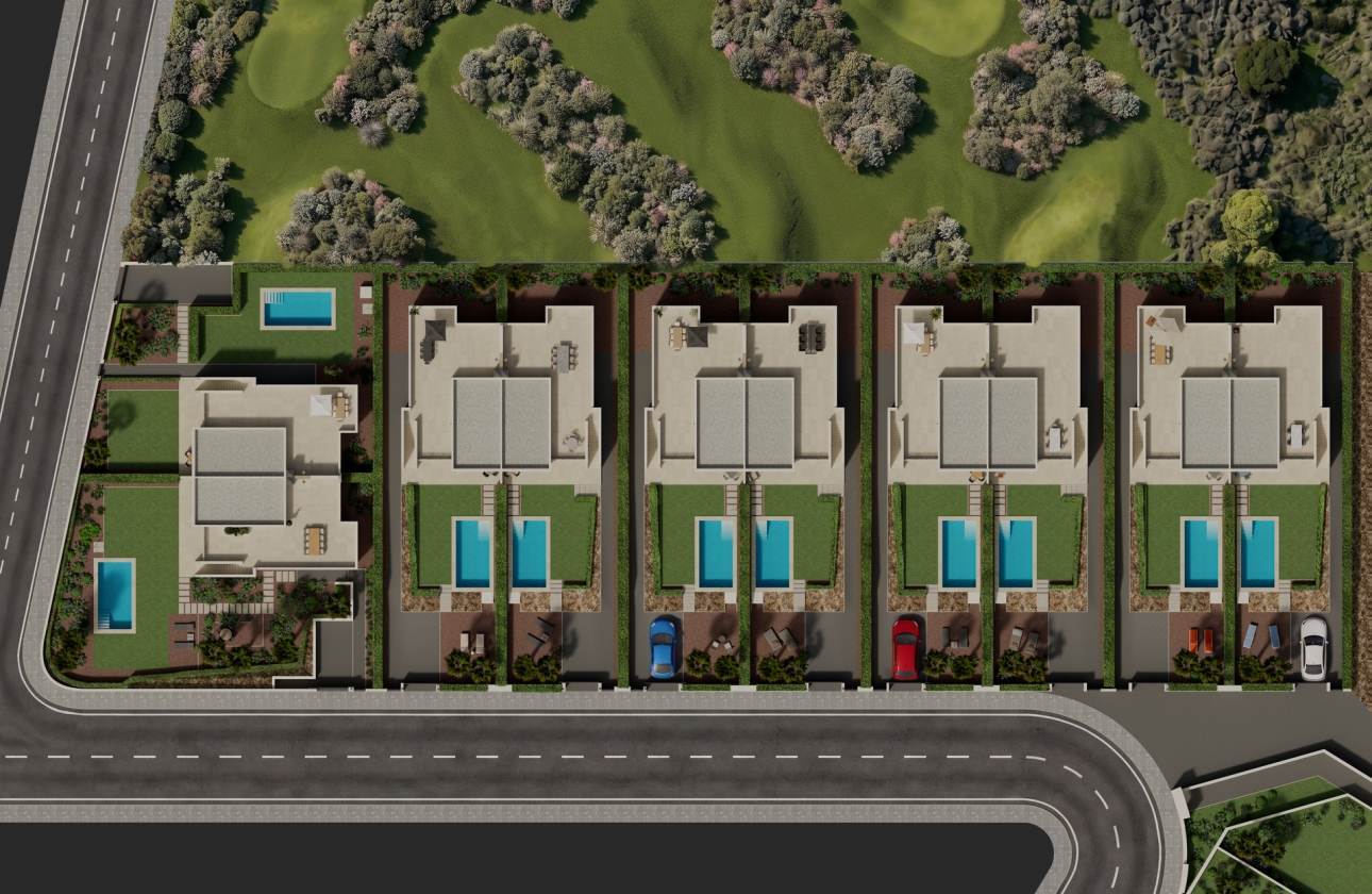 Neue Gebäude - Stadthaus - La Finca Golf