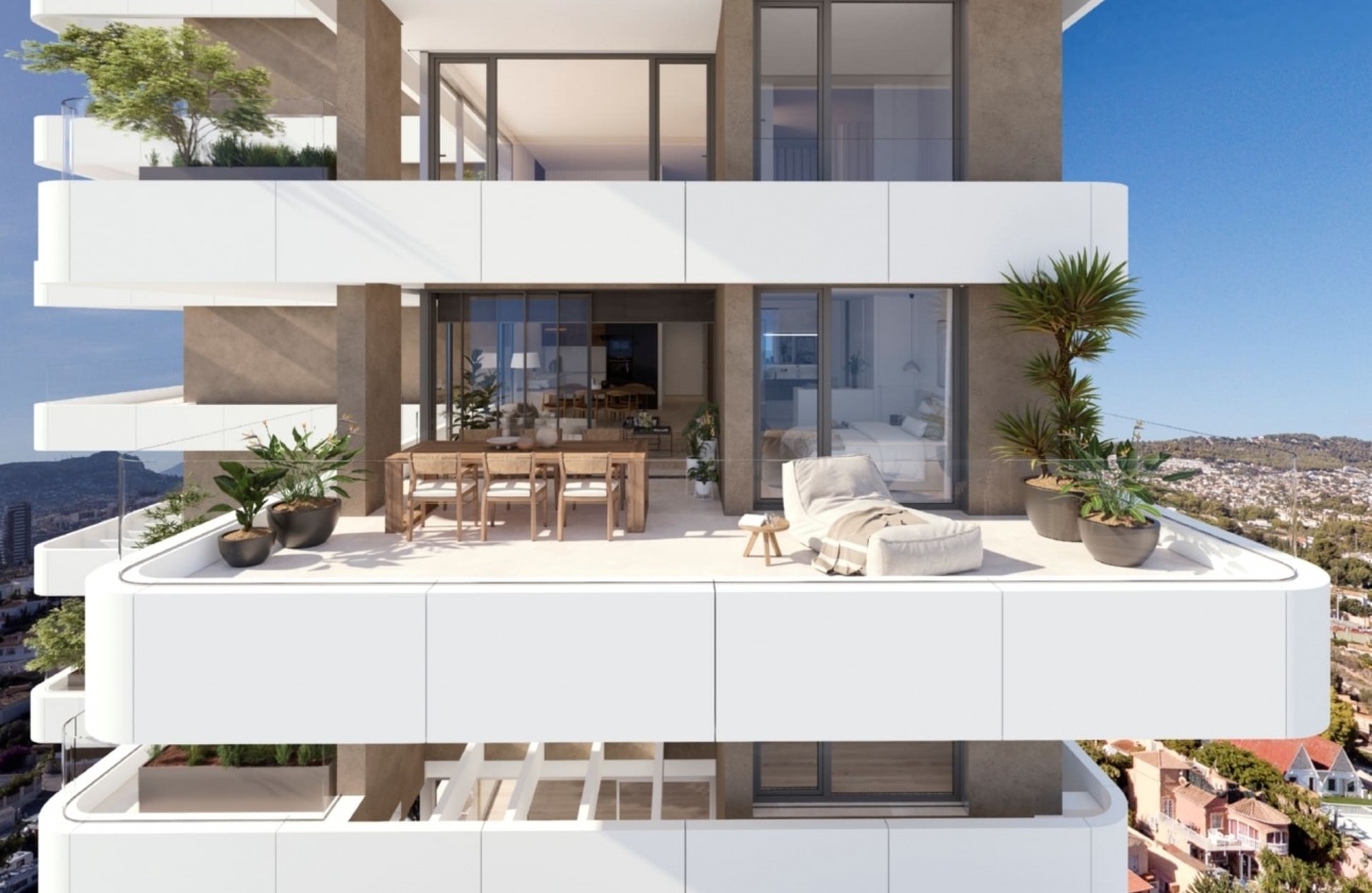 Obra nueva - Apartamento - Calpe