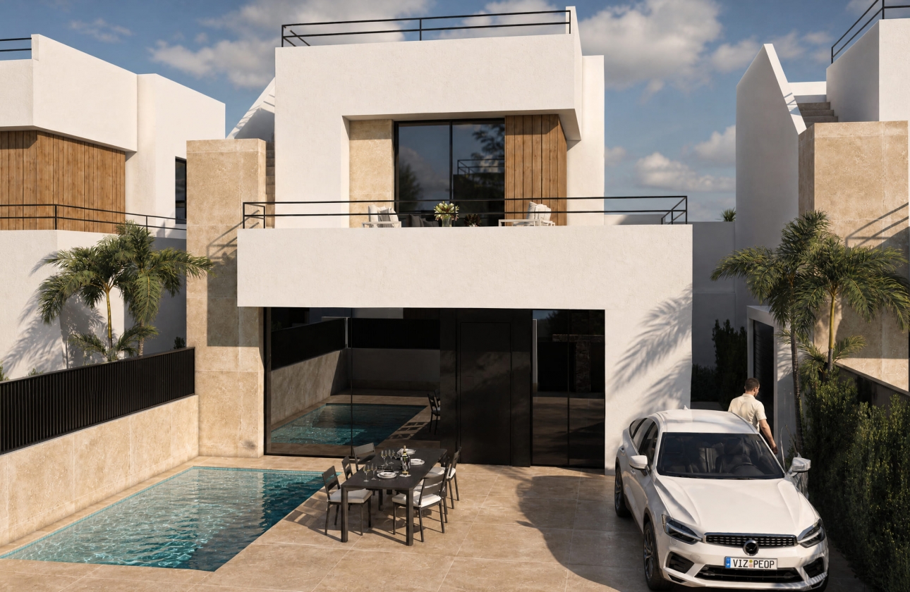 Obra nueva - Adosado - Alhama de Murcia