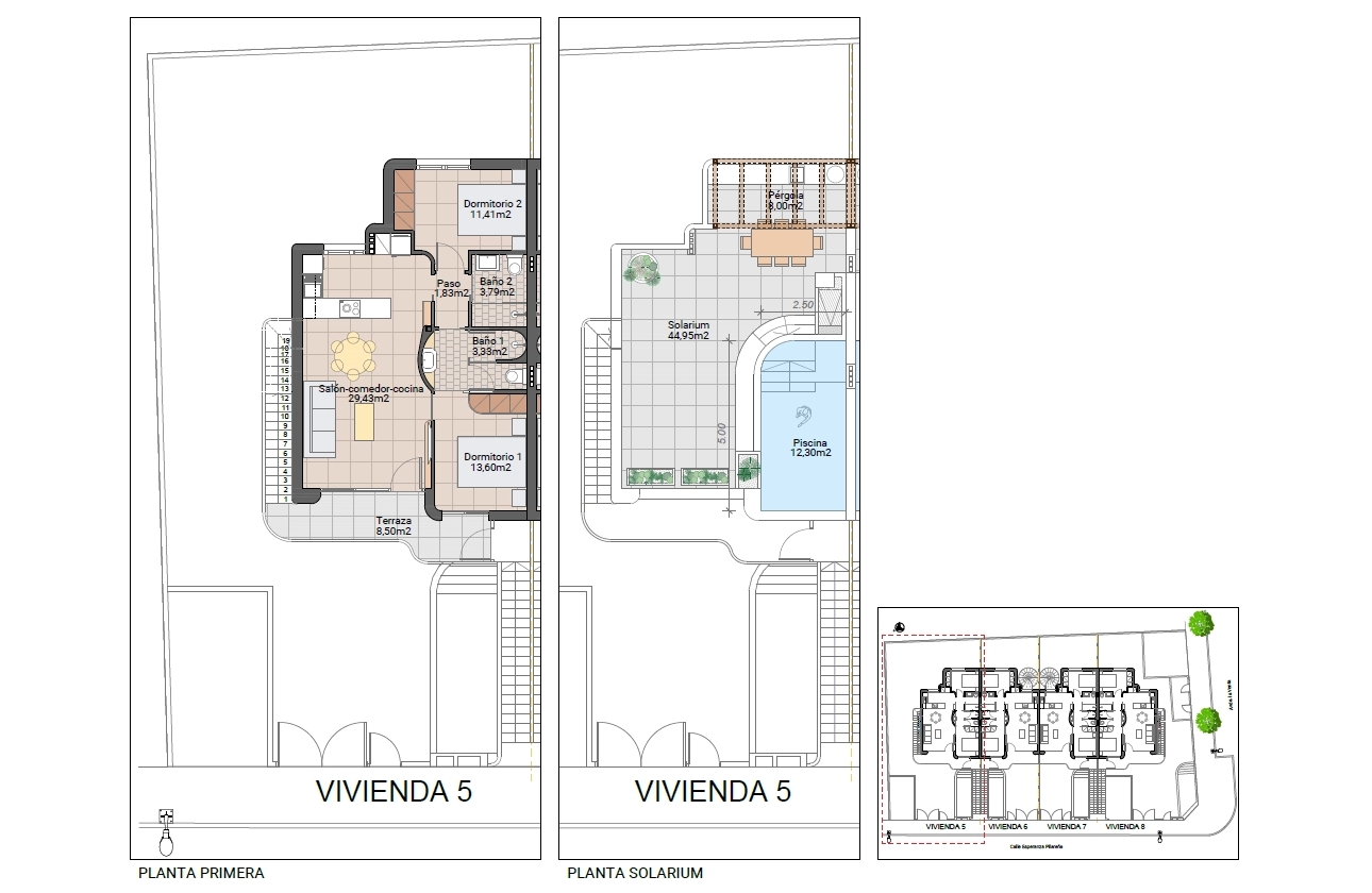 New Build - Bungalow - Pilar de la Horadada