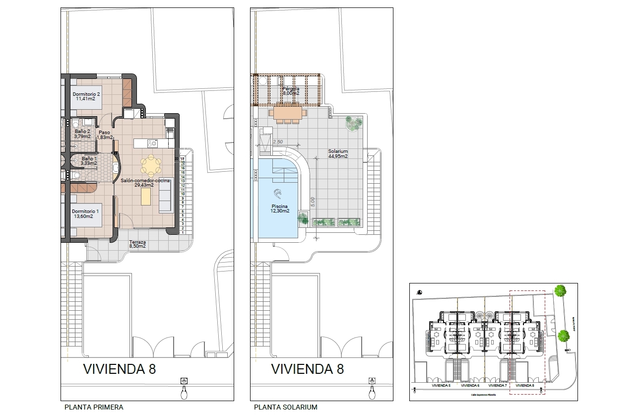 New Build - Bungalow - Pilar de la Horadada