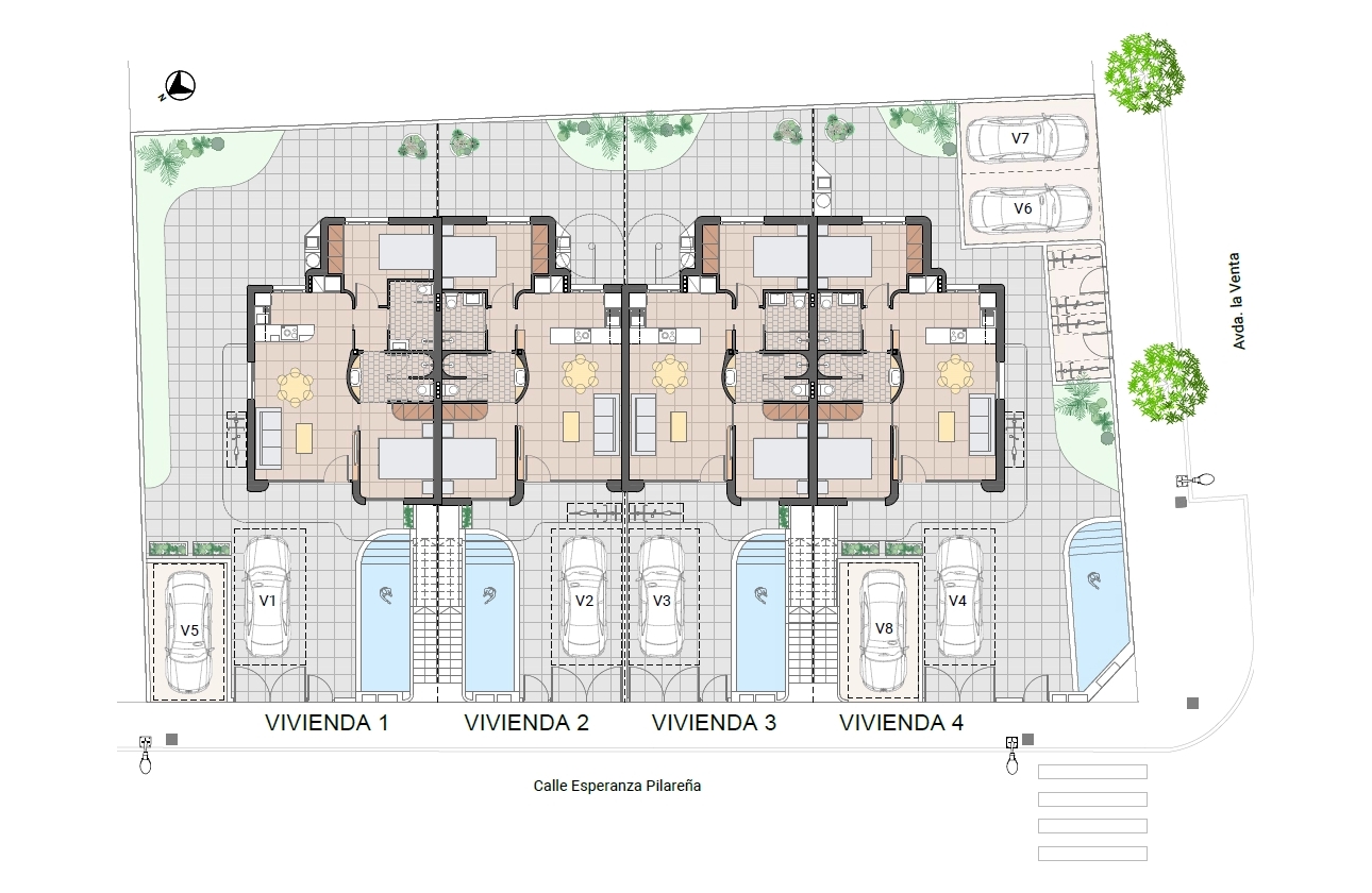 New Build - Bungalow - Pilar de la Horadada